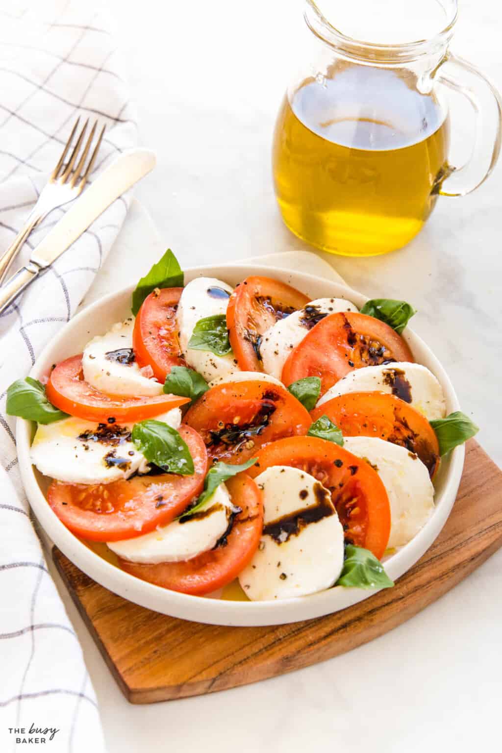 Caprese Salad - The Busy Baker