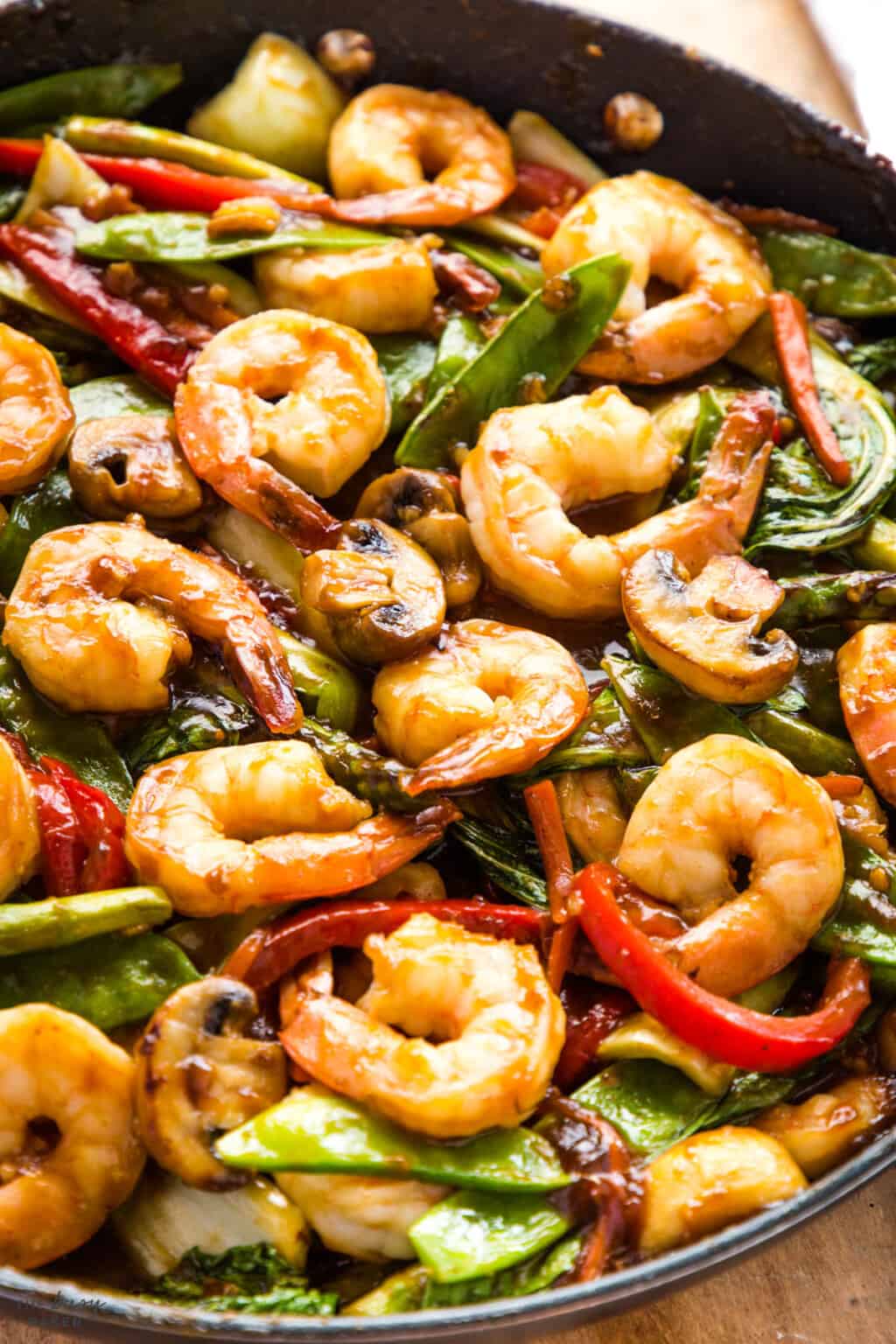 Shrimp Stir Fry - The Busy Baker