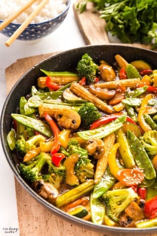 Vegetable Stir Fry - The Busy Baker