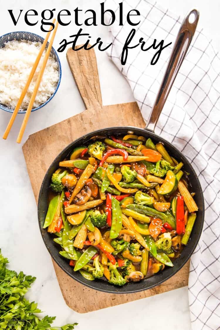 Vegetable Stir Fry - The Busy Baker