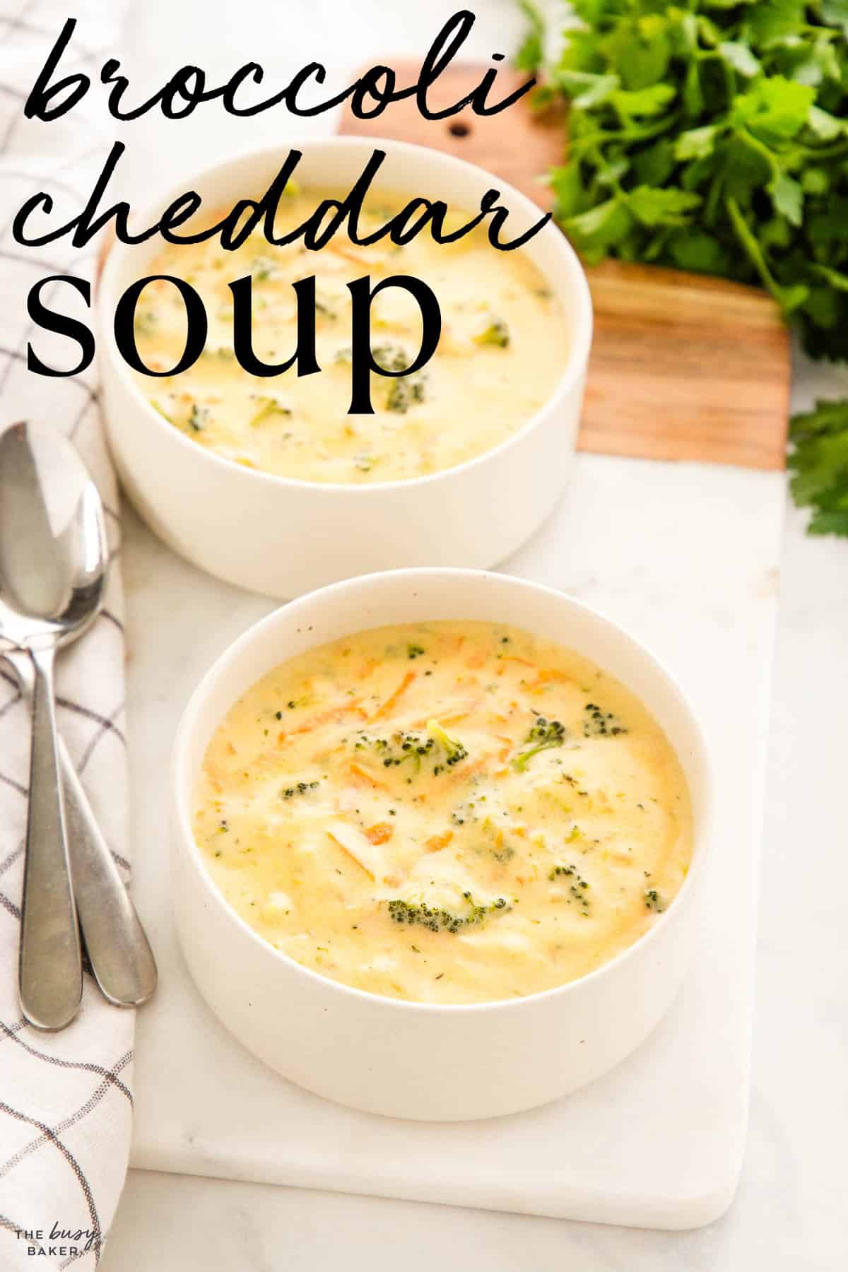 broccoli cheddar soup recipe