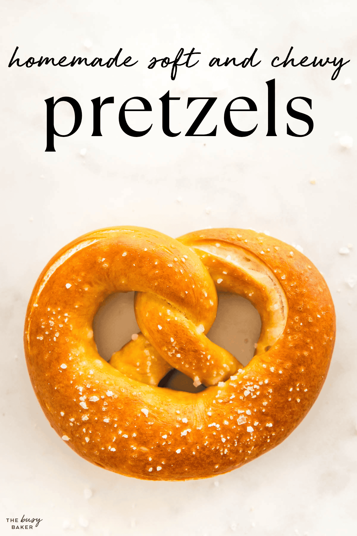 Soft Pretzels Recipe