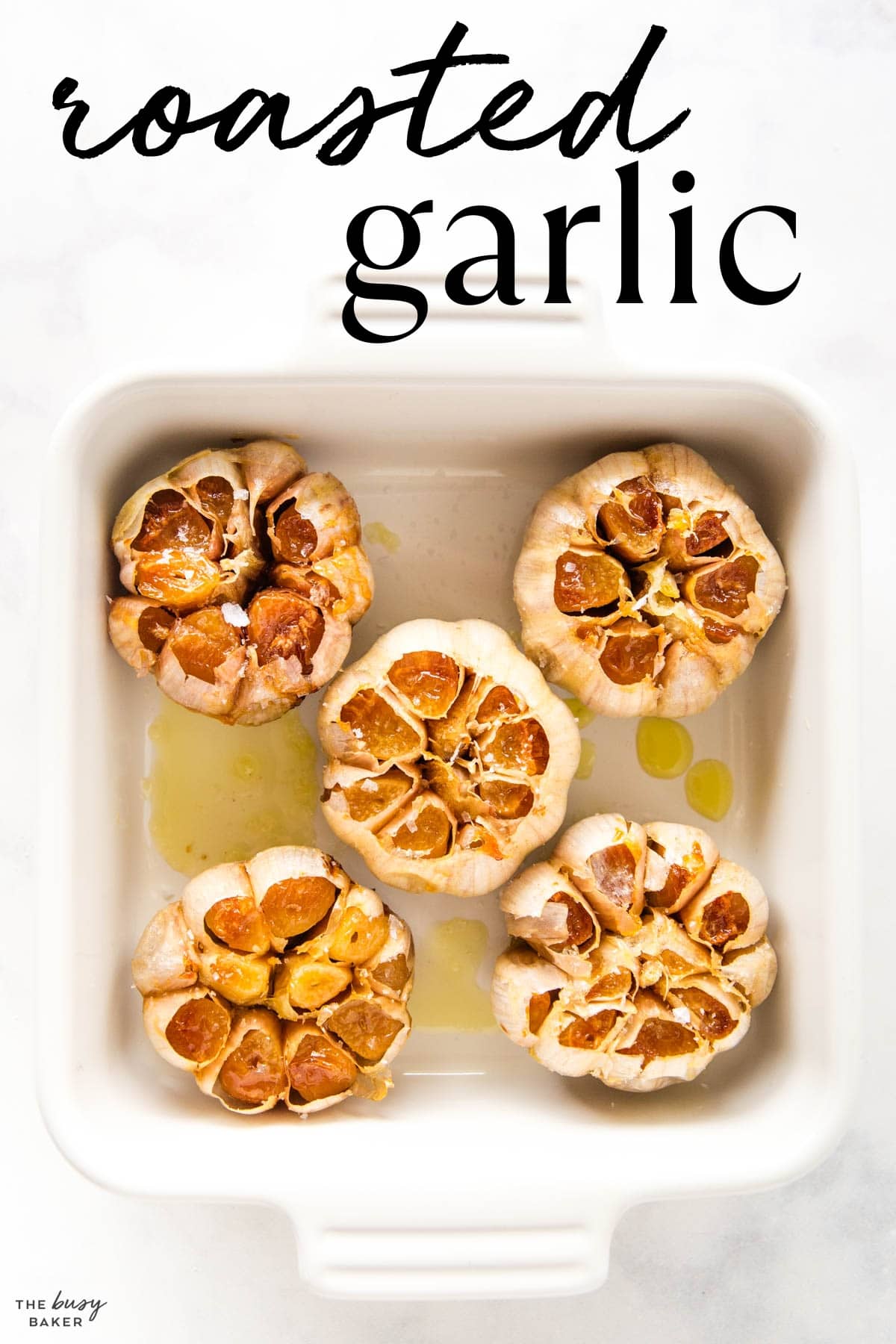 Oven Roasted Garlic Recipe