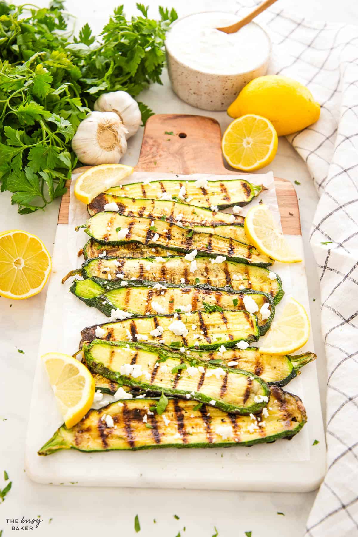 grilled zucchini