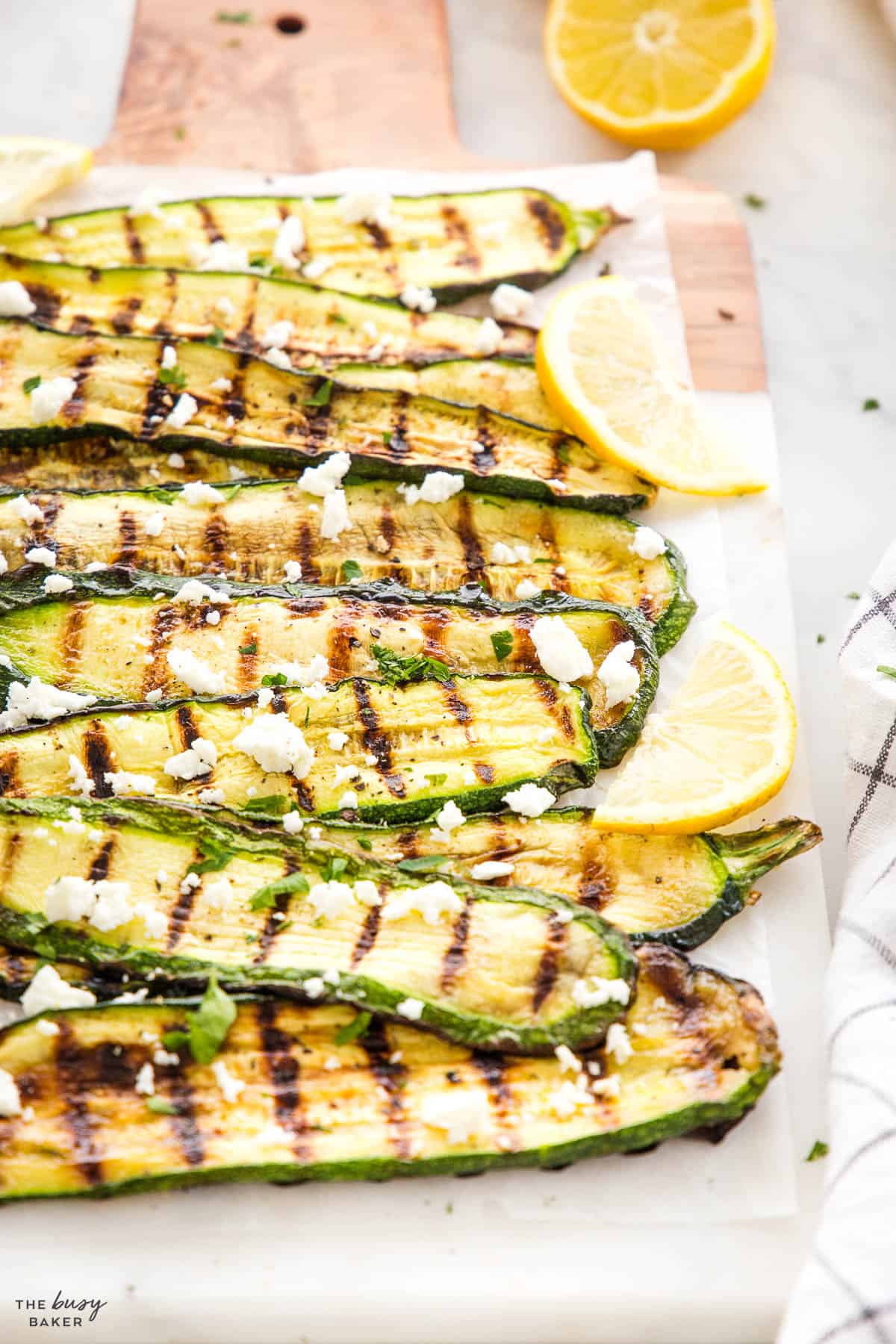 grilled zucchini