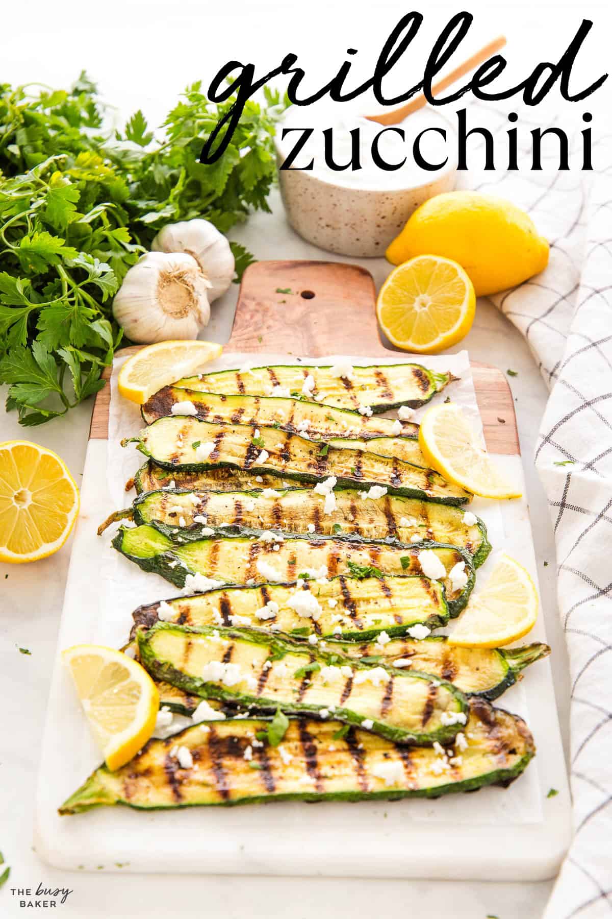 grilled zucchini recipe