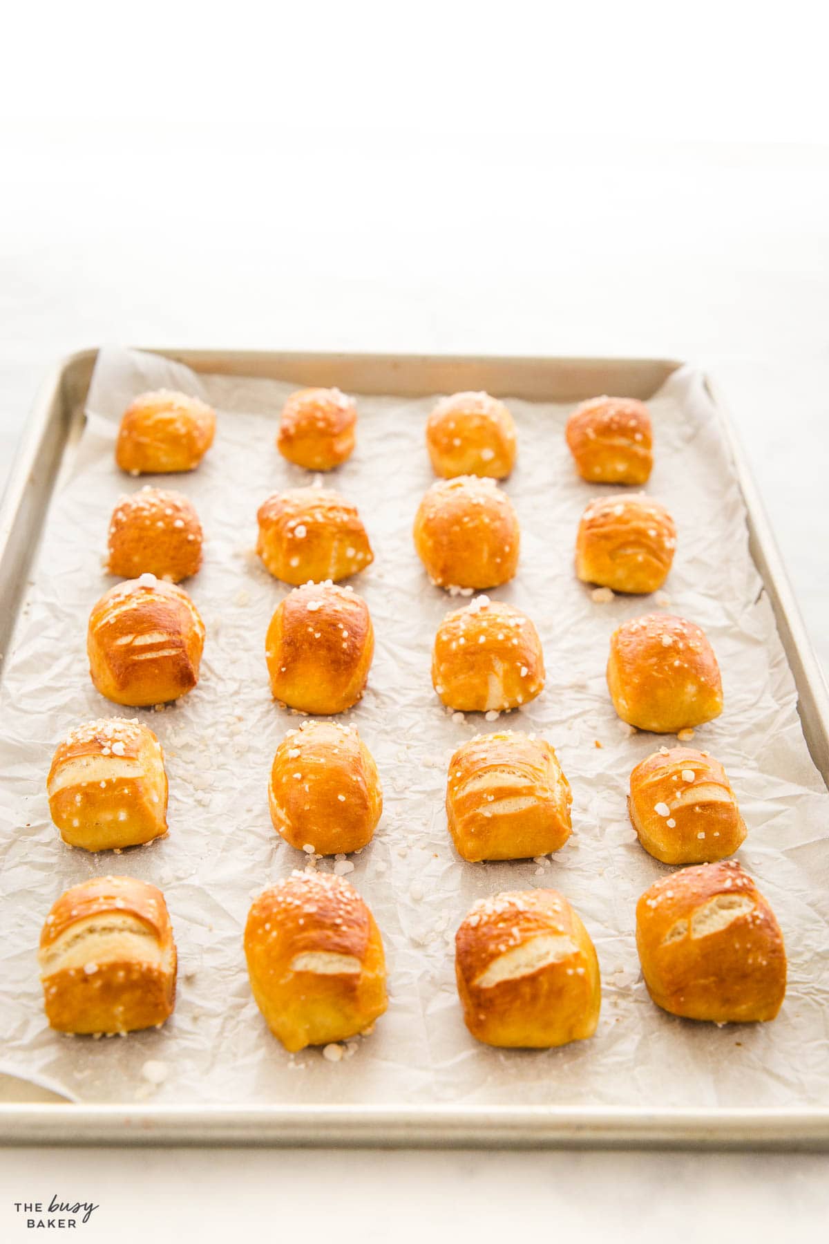 a baking pan of appetizers