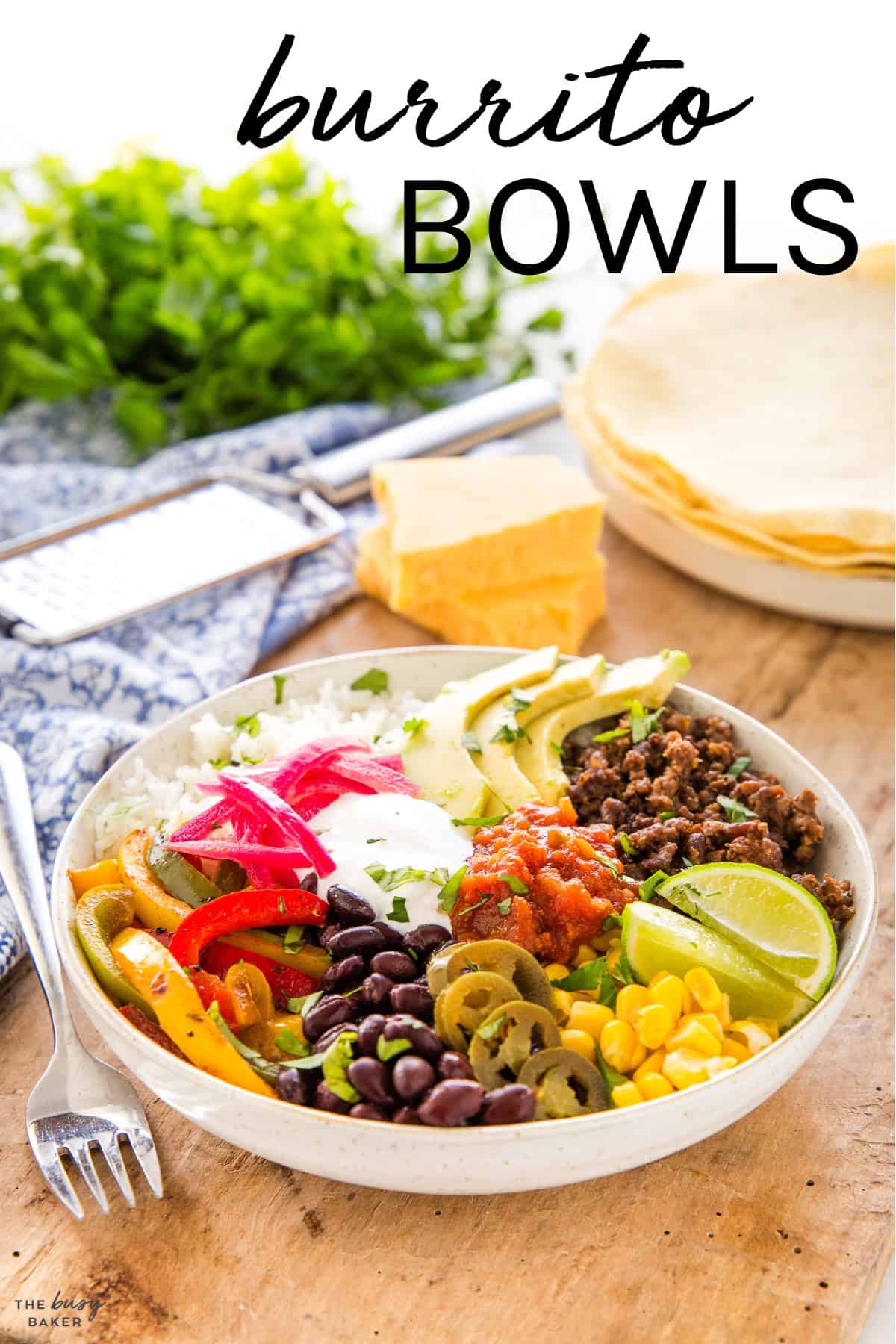 easy burrito bowls recipe