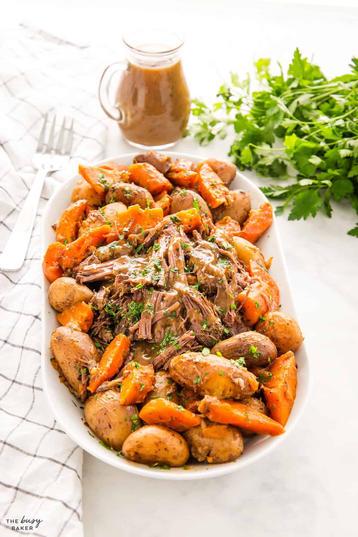 slow cooker pot roast recipe with gravy