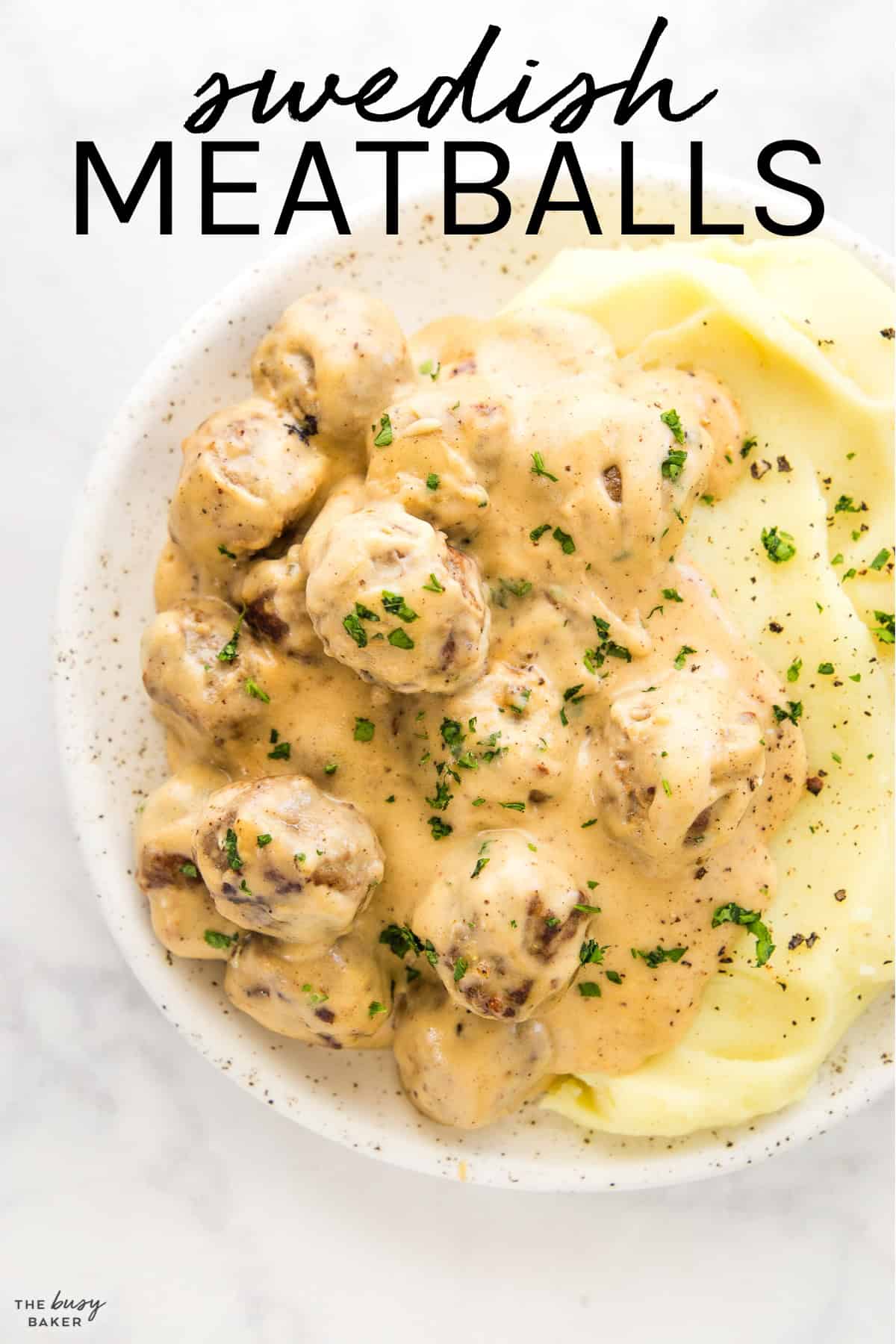 swedish meatballs recipe