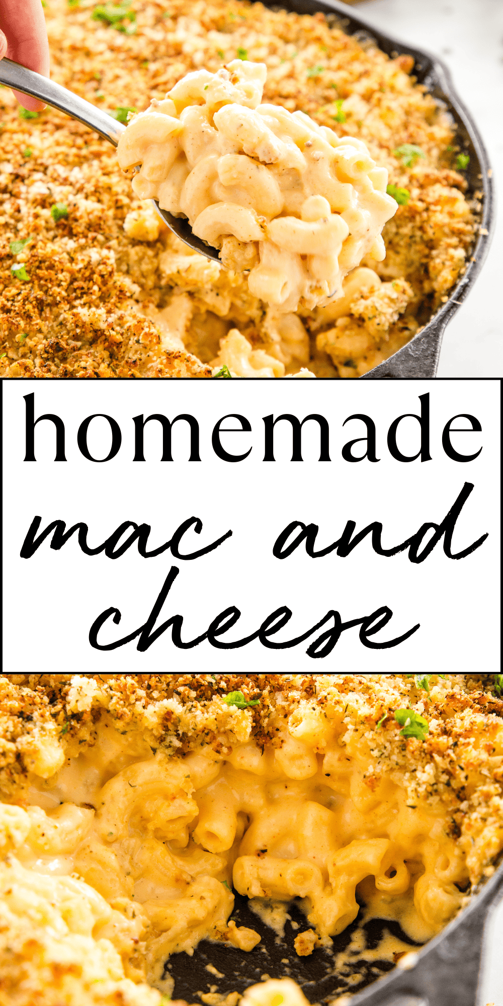 This Homemade Mac and Cheese recipe is the best old fashioned baked macaroni and cheese recipe - an easy baked mac and cheese casserole with a creamy cheese sauce & crispy topping! Recipe from thebusybaker.ca! #macandcheese #bakedmacandcheese #macandcheesecasserole #macaroniandcheese #macaroniandcheeserecipe #holidaysidedish #holidays #sidedish via @busybakerblog