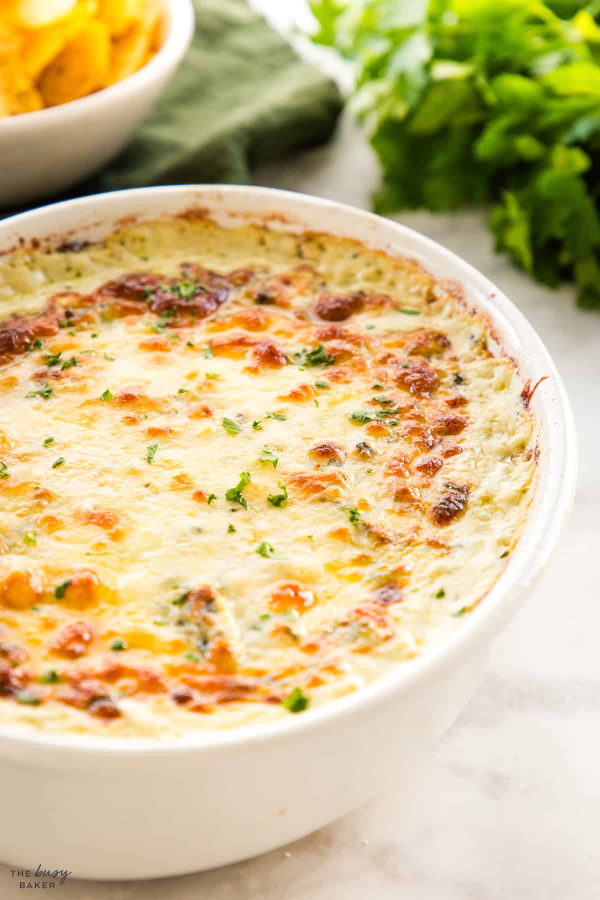 baked appetizer with cheese