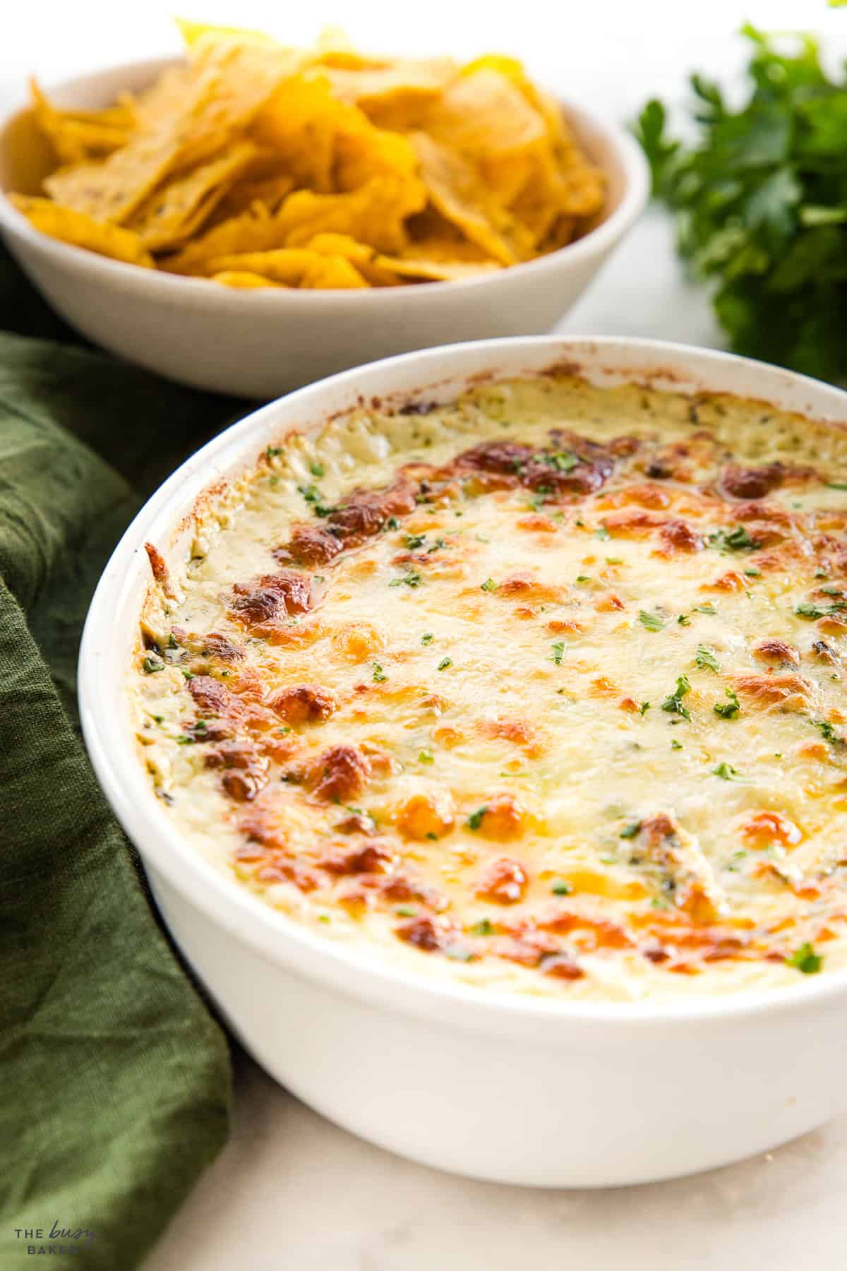 easy spinach artichoke dip