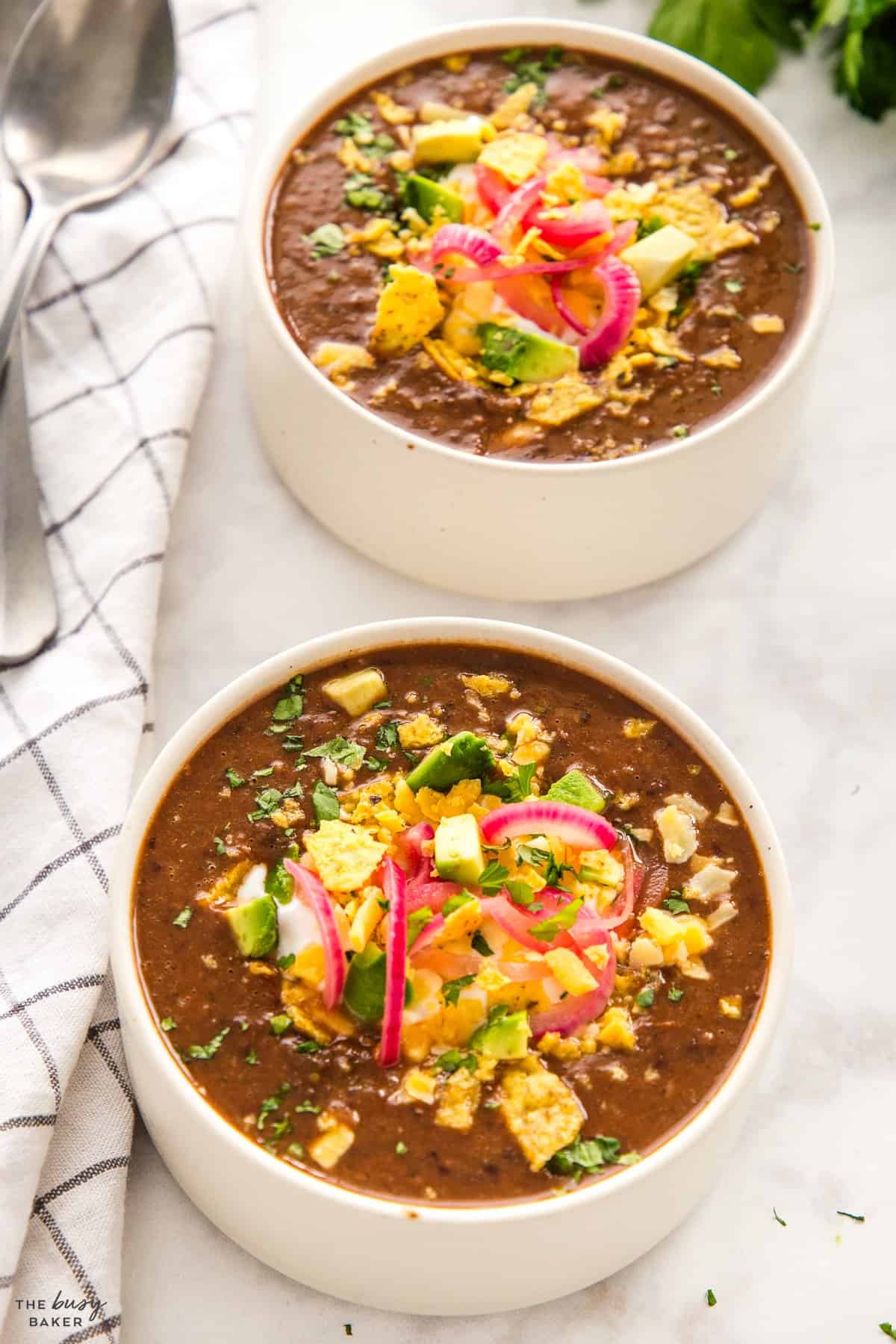 bowl of vegan stew