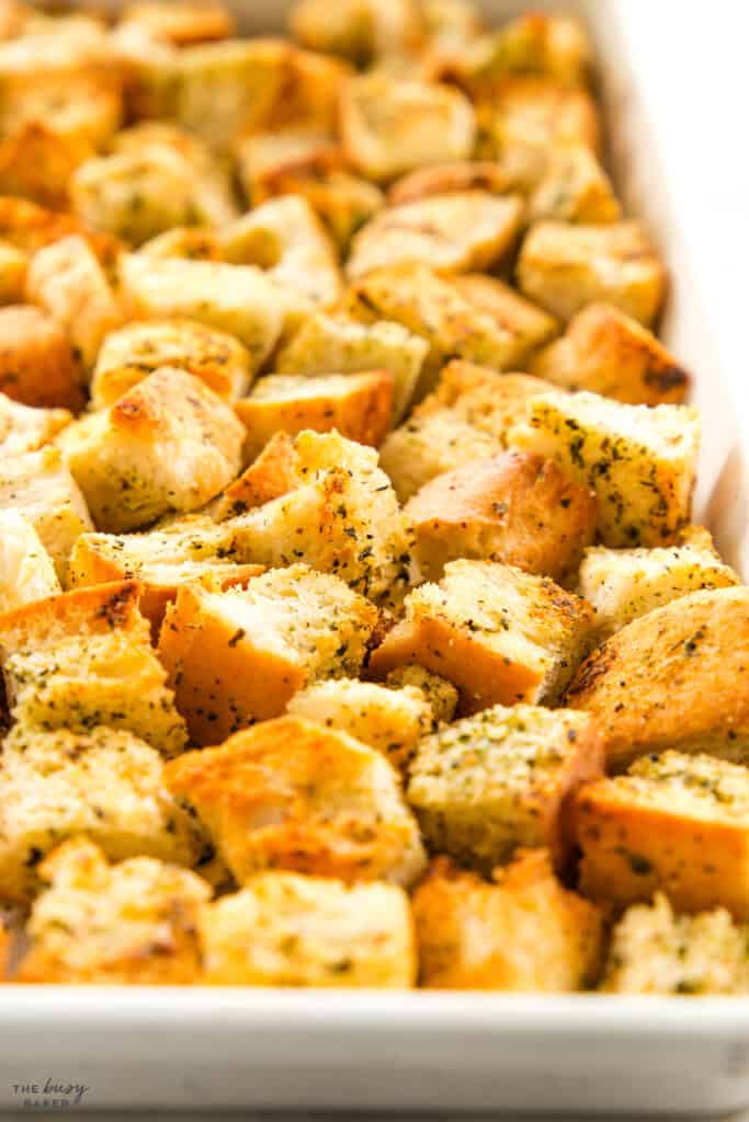 homemade croutons recipe