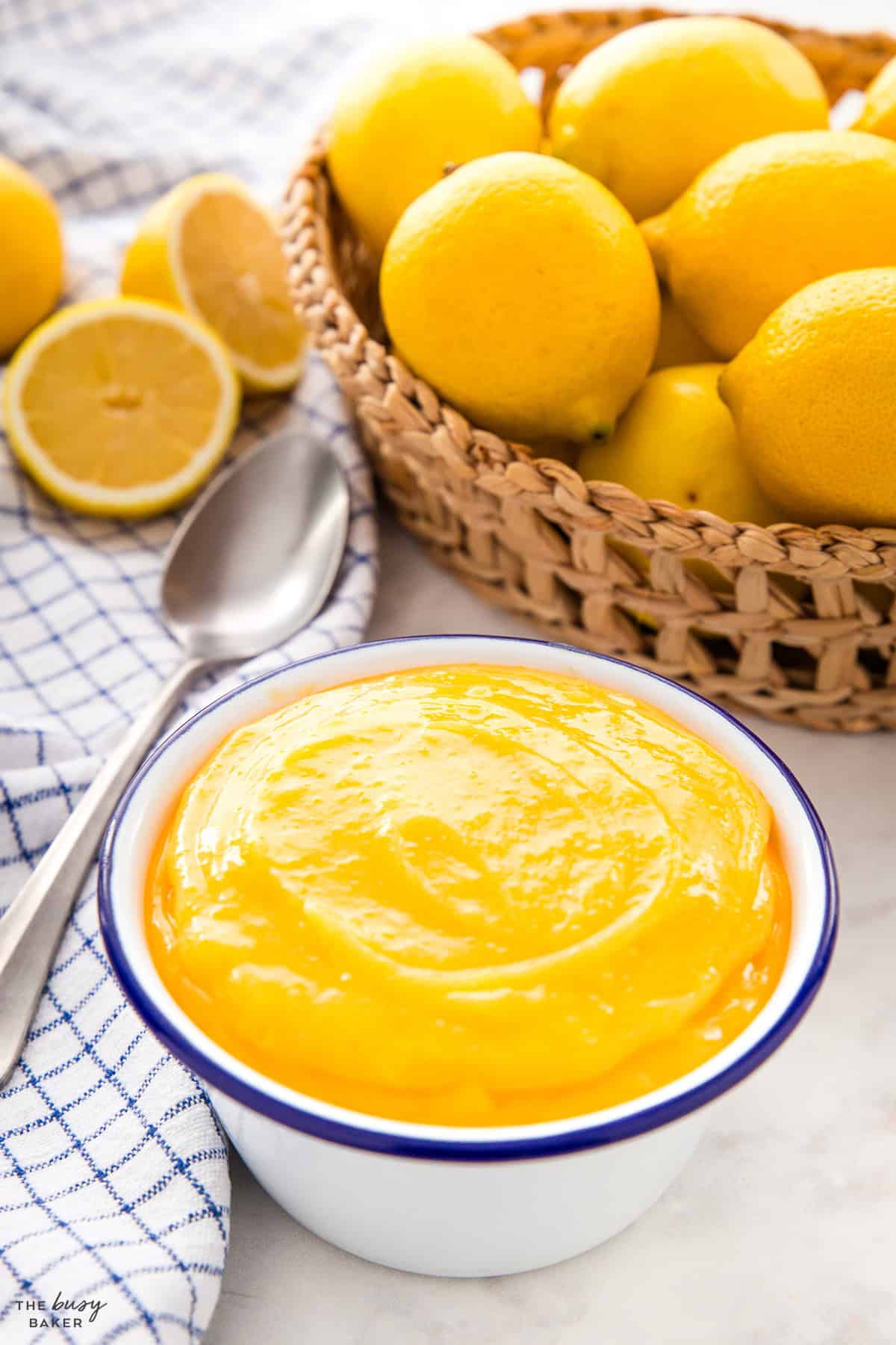 bowl of citrus spread