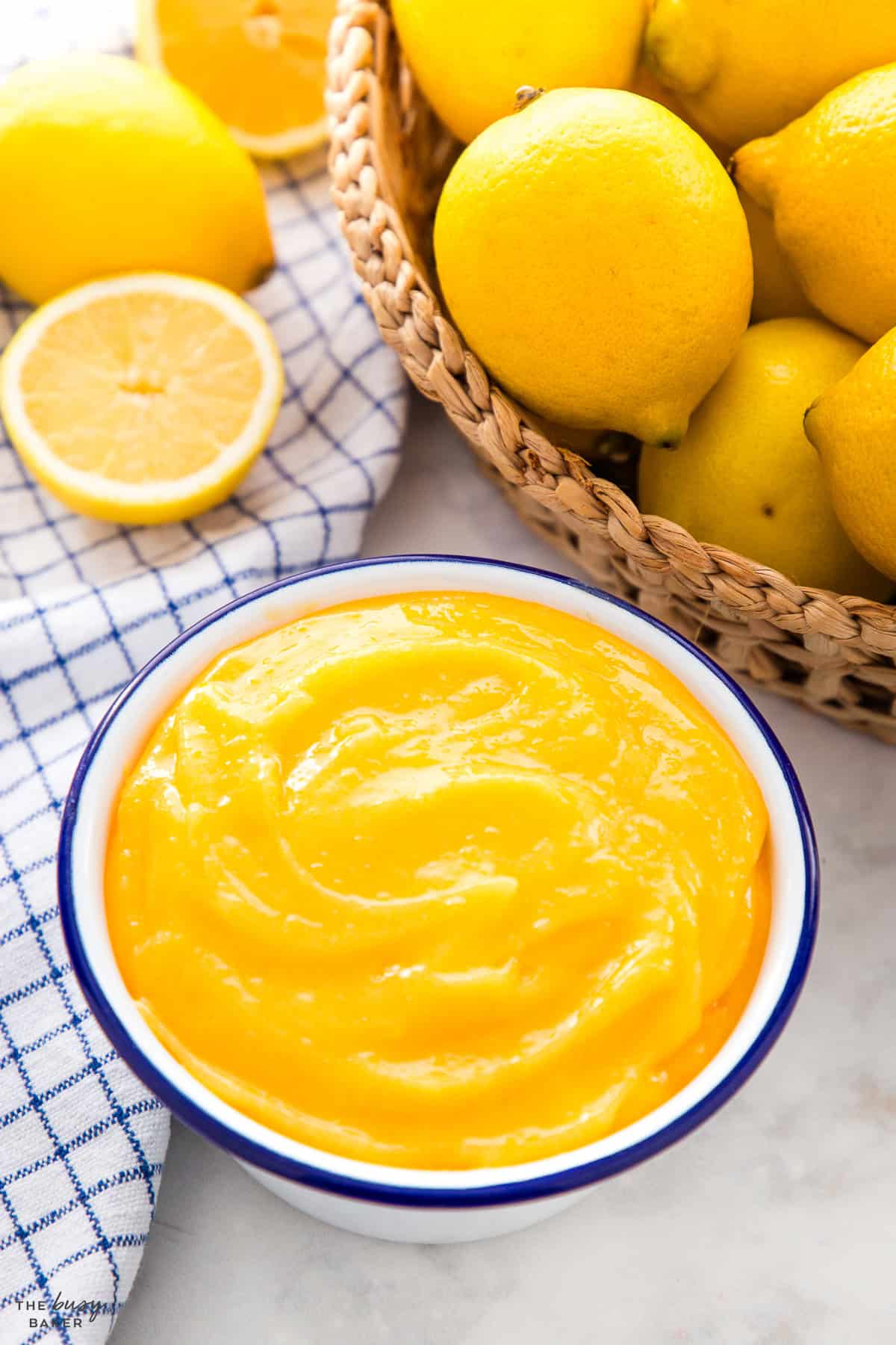 bowl of citrus spread