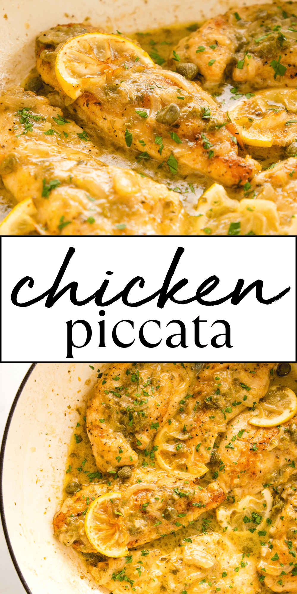 This easy Chicken Piccata recipe is the BEST lemon chicken piccata that's ready in 25 minutes! Made with lemon, capers & a buttery pan sauce. Recipe from thebusybaker.ca! #chickenpiccata #italianchickenrecipe #italianfood #chickenpiccatarecipe #easymeal #mealidea #mealplan #mealprep #chickenrecipe #easychickenrecipes via @busybakerblog