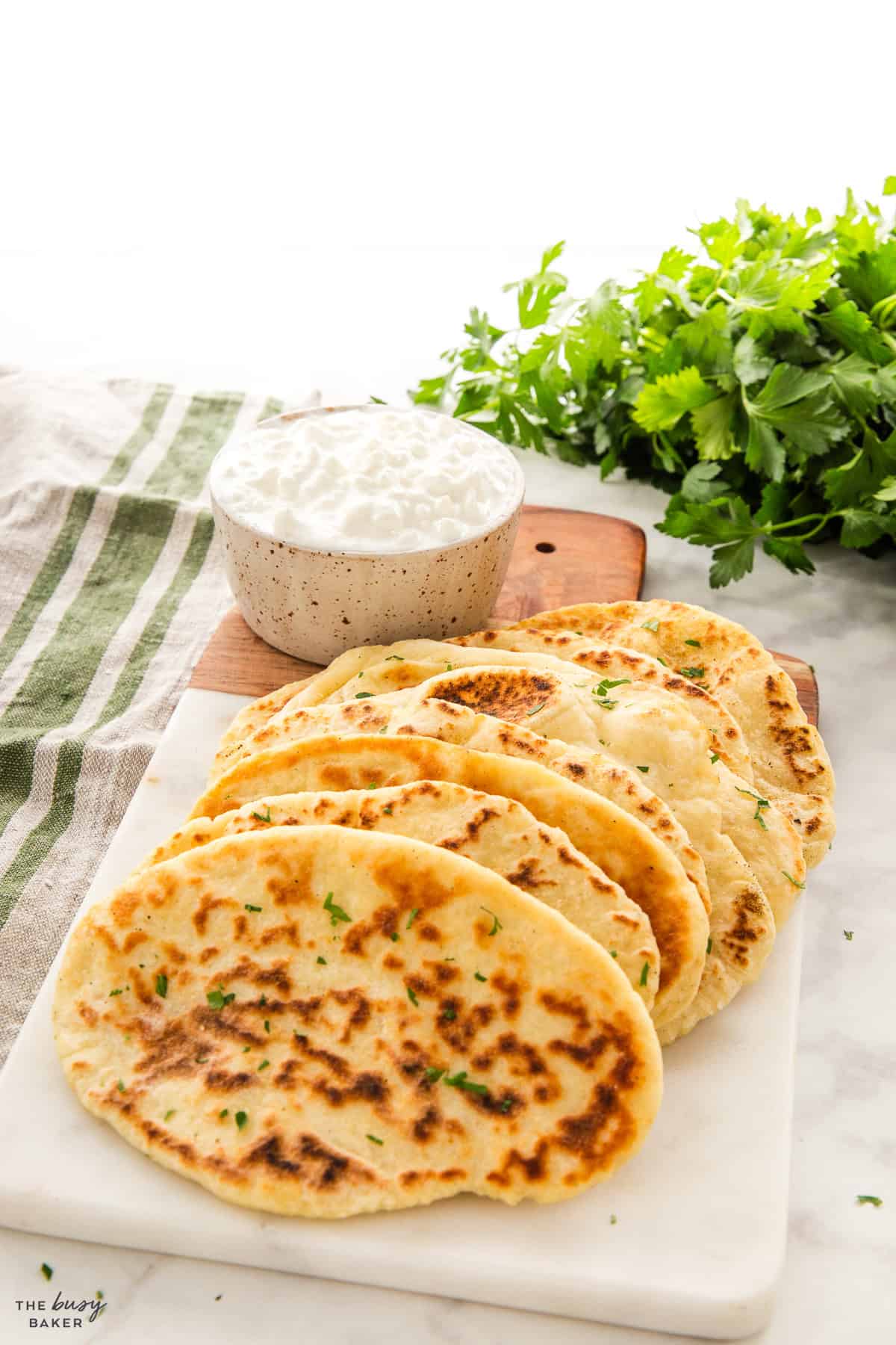 high protein flat bread