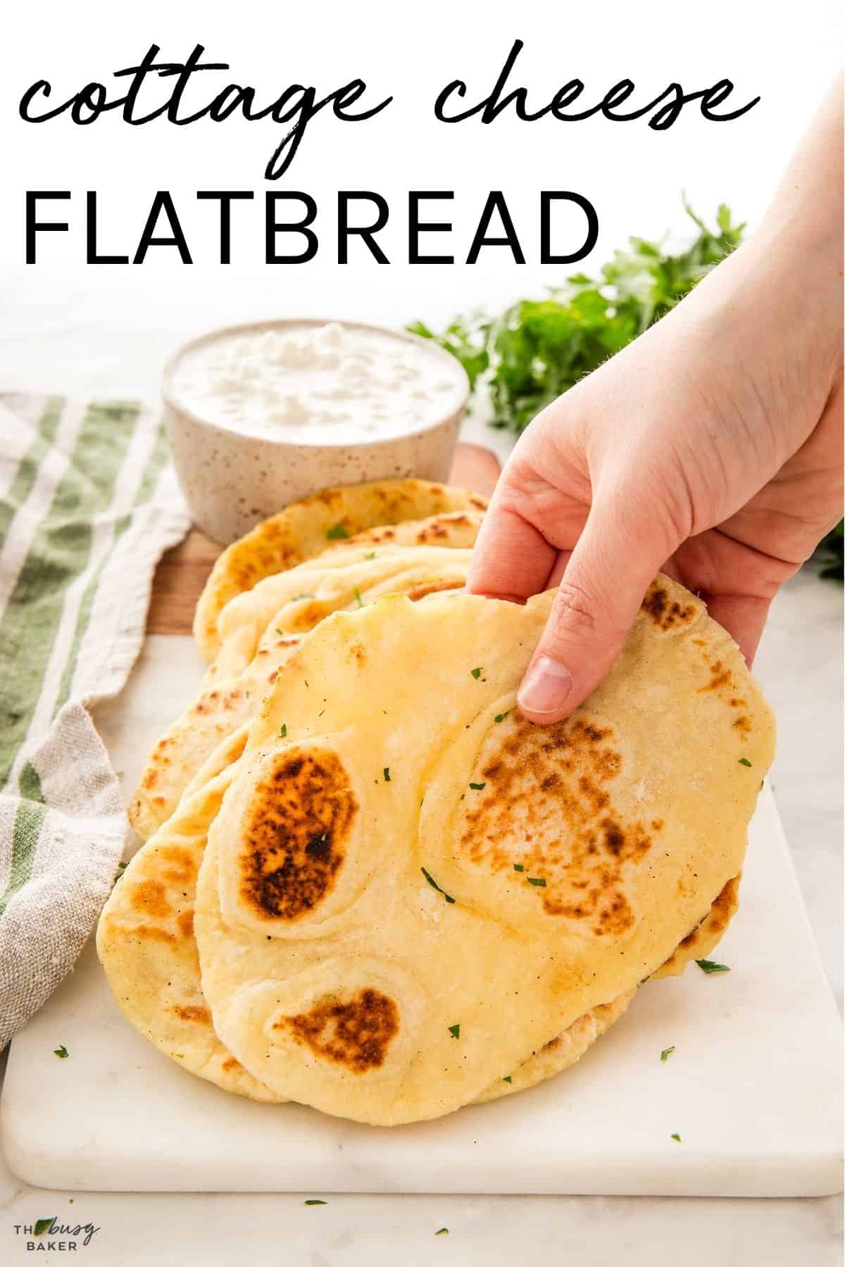 cottage cheese flatbread recipe