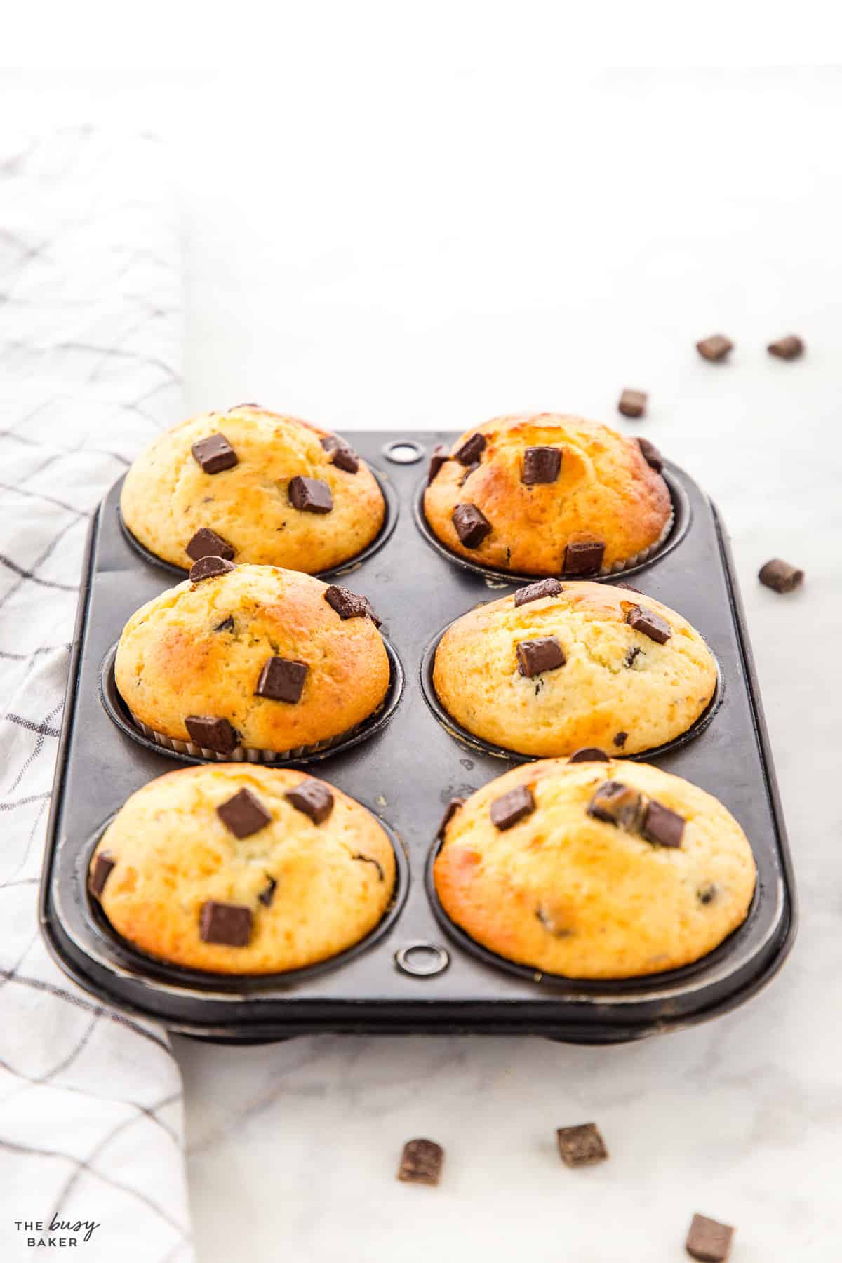 easy recipe with greek yogurt and chocolate chips