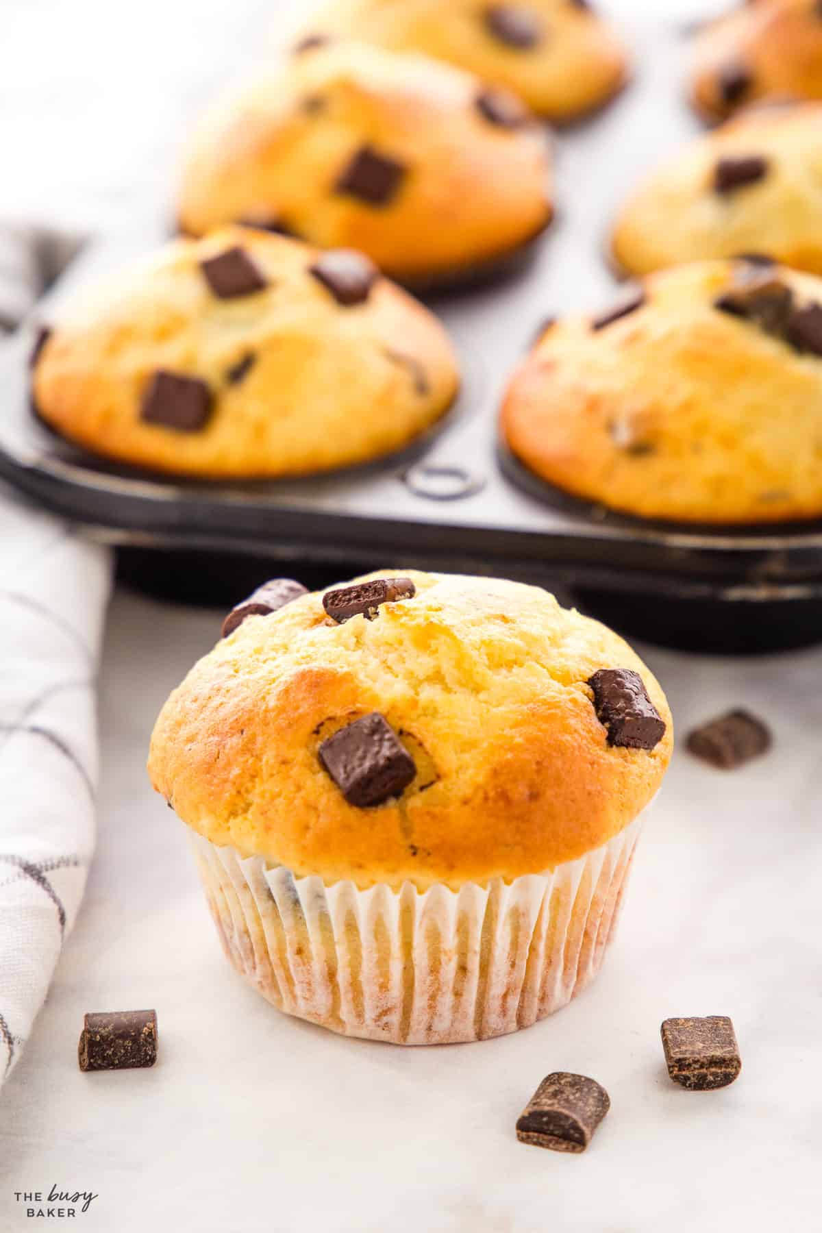 the BEST greek yogurt muffins