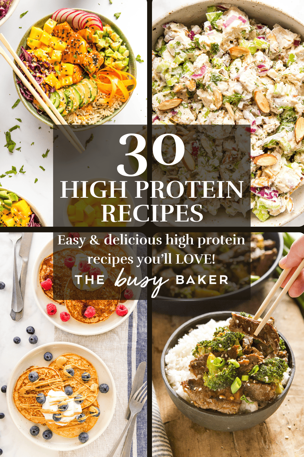 30 High Protein Recipes for Breakfast Lunch and Dinner