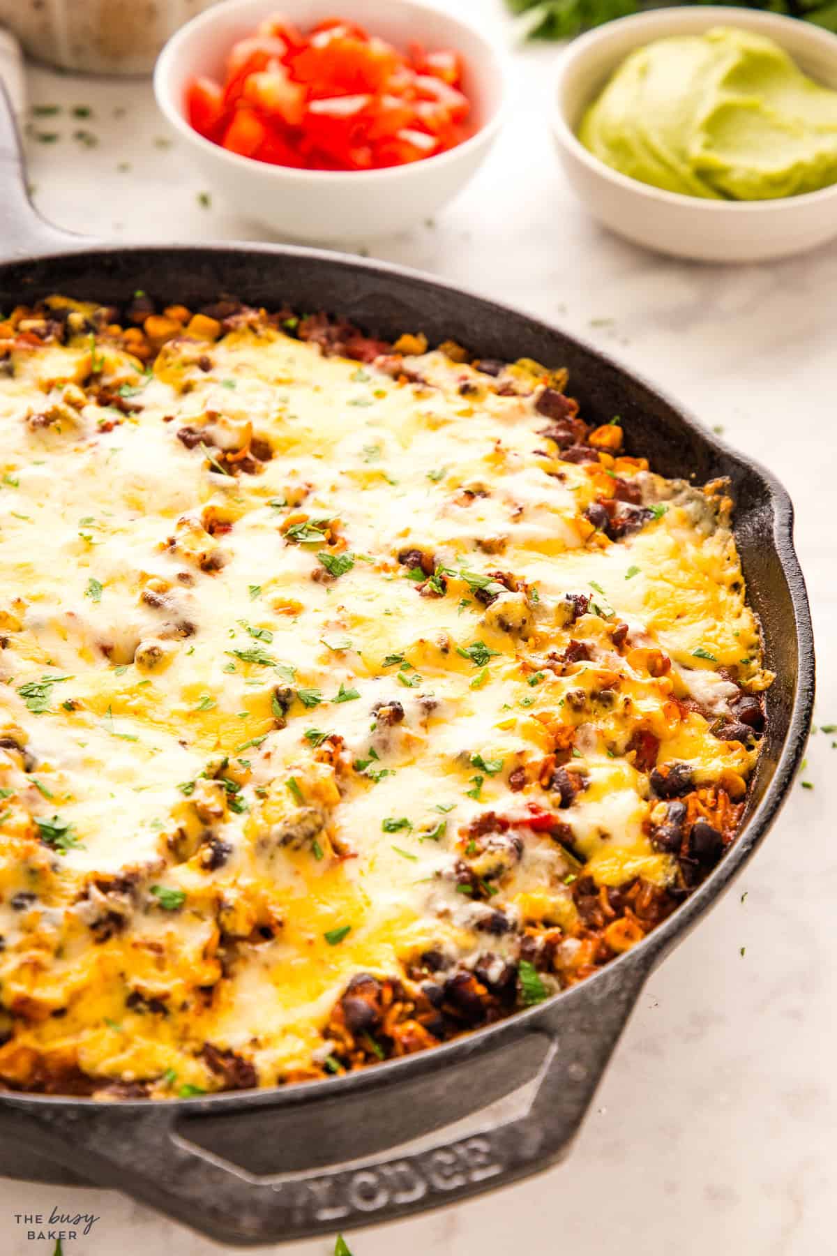mexican taco casserole rice bake