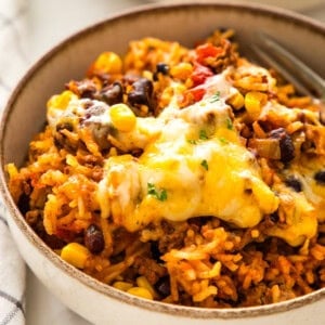 Mexican Taco Casserole with Rice