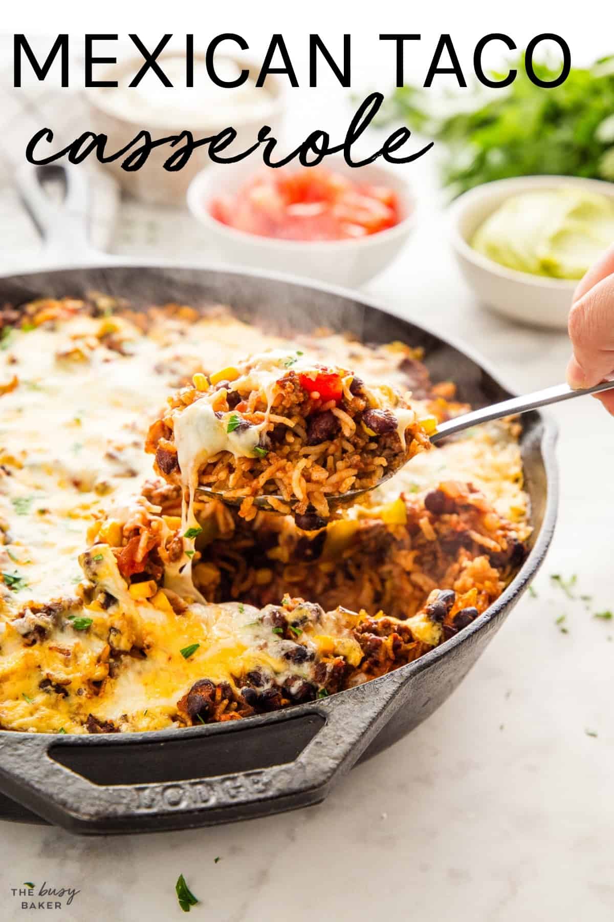 mexican taco casserole recipe