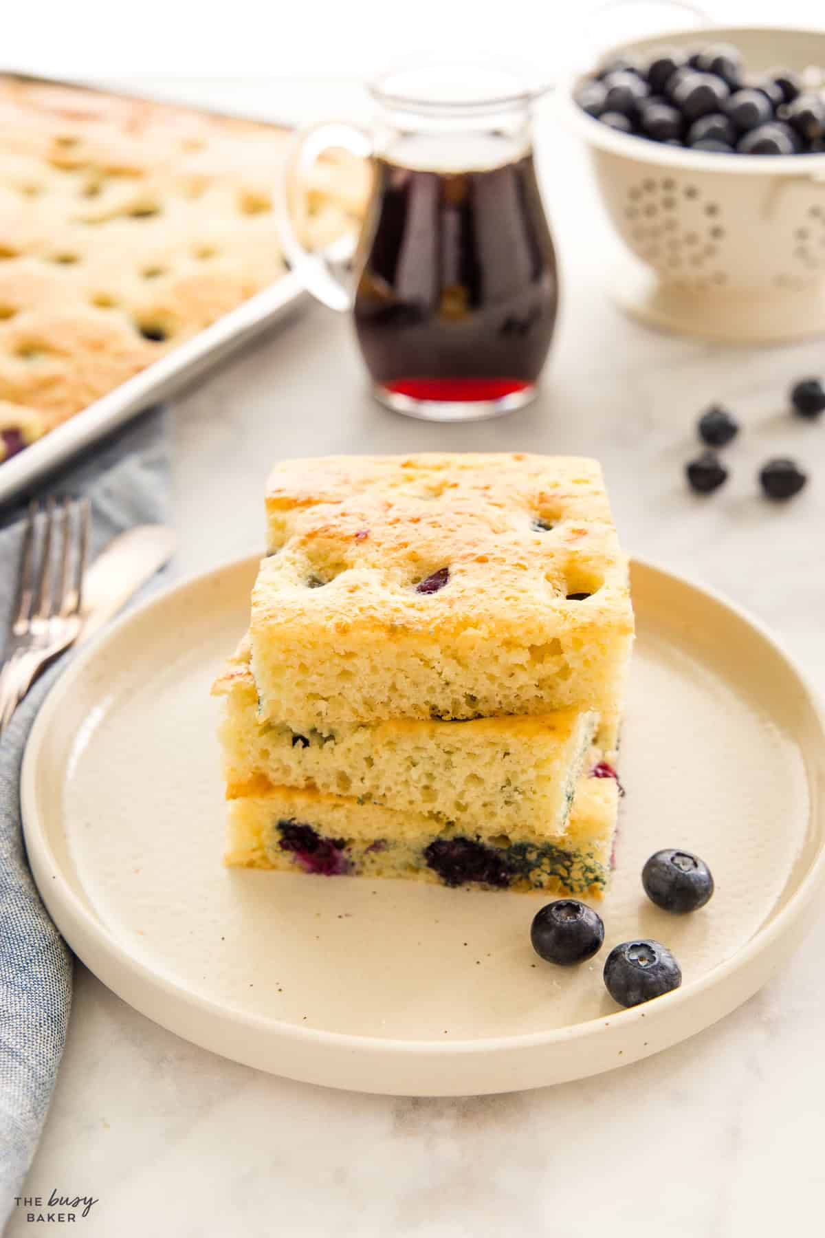 easy make ahead breakfast recipe with blueberries
