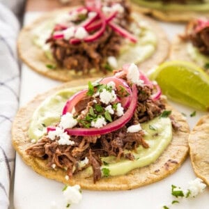 Beef Barbacoa Tacos