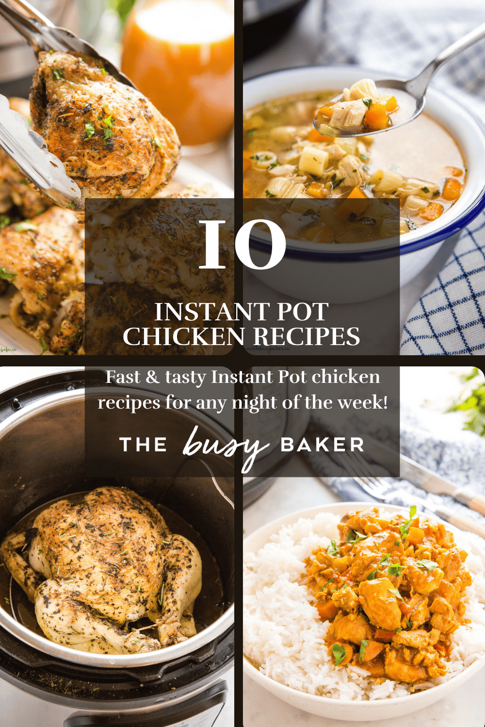 10 Instant Pot Chicken Recipes