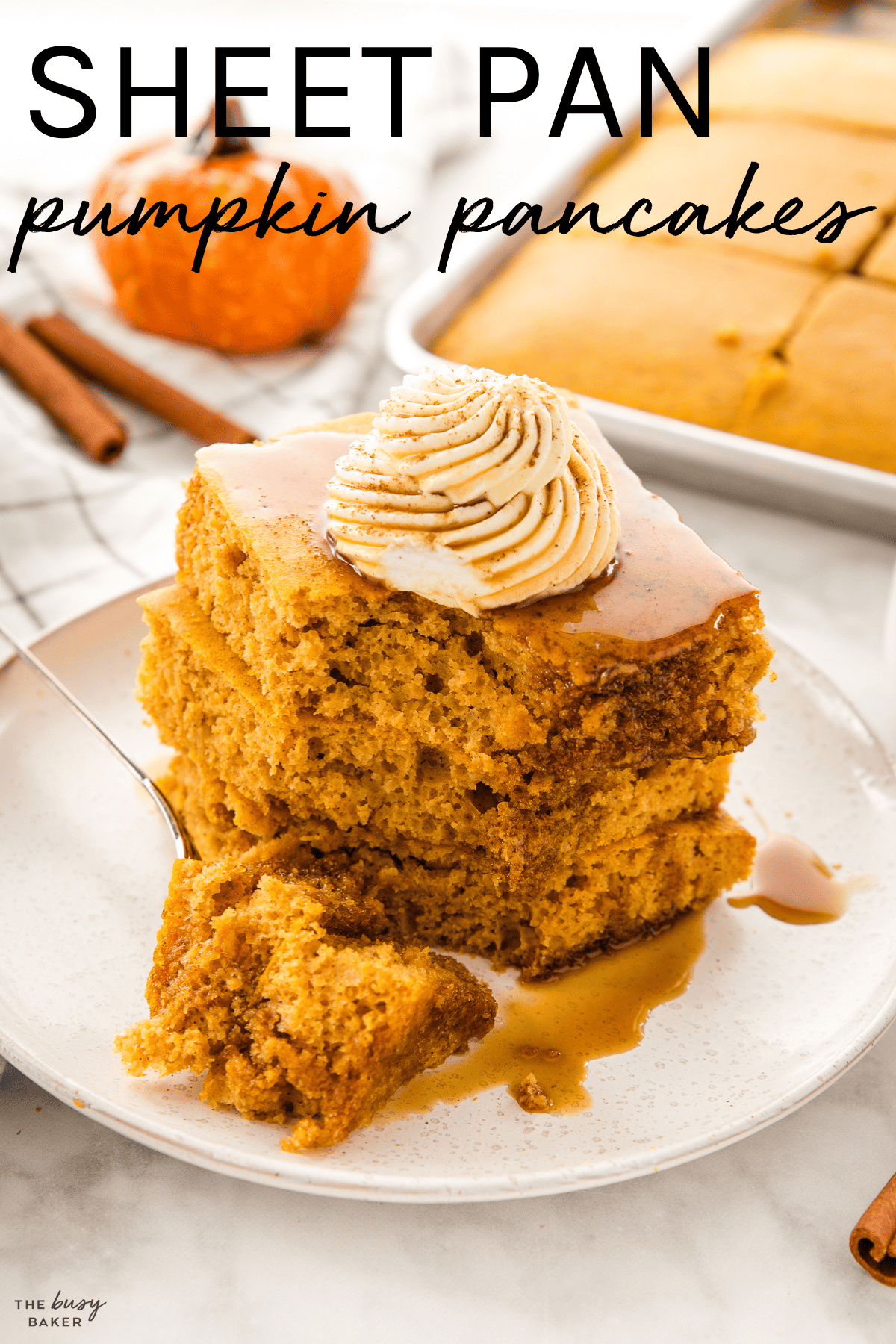 sheet pan pumpkin pancakes recipe