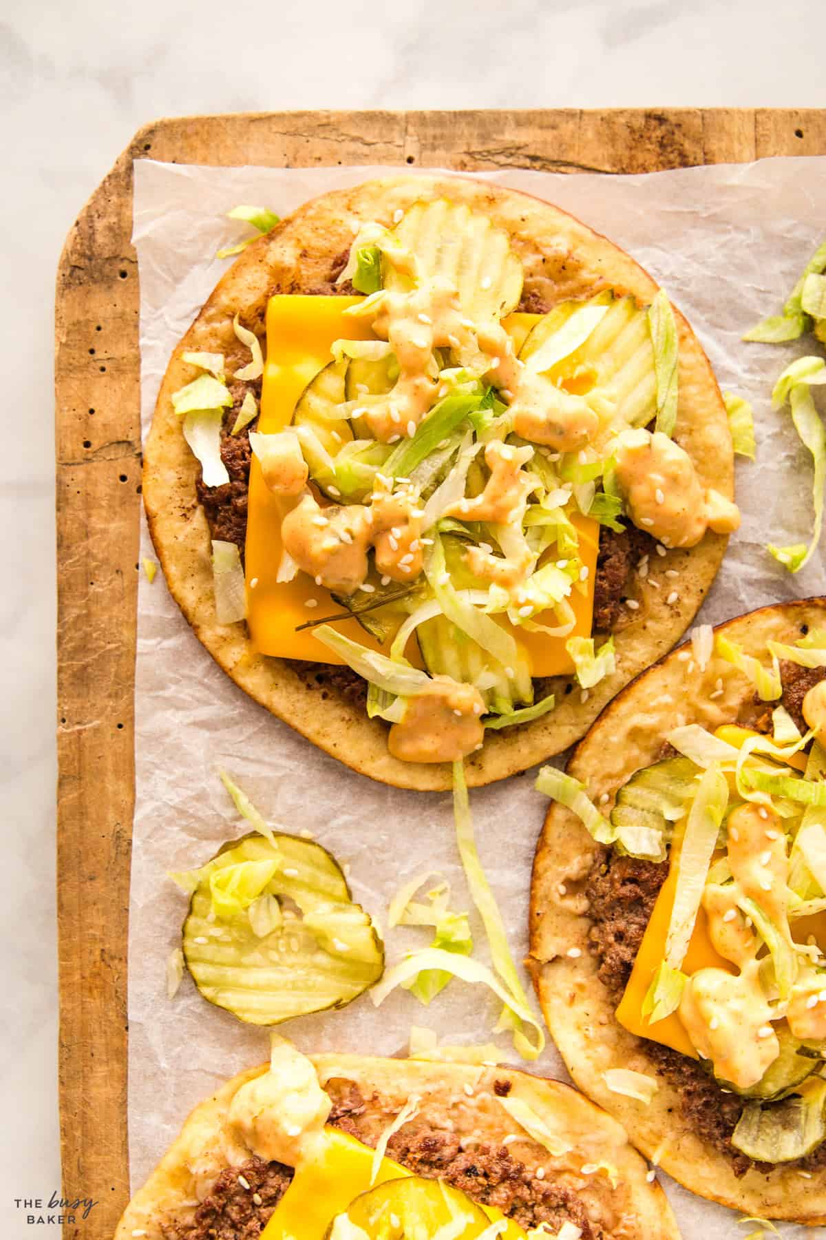 easy smash burger tacos recipe