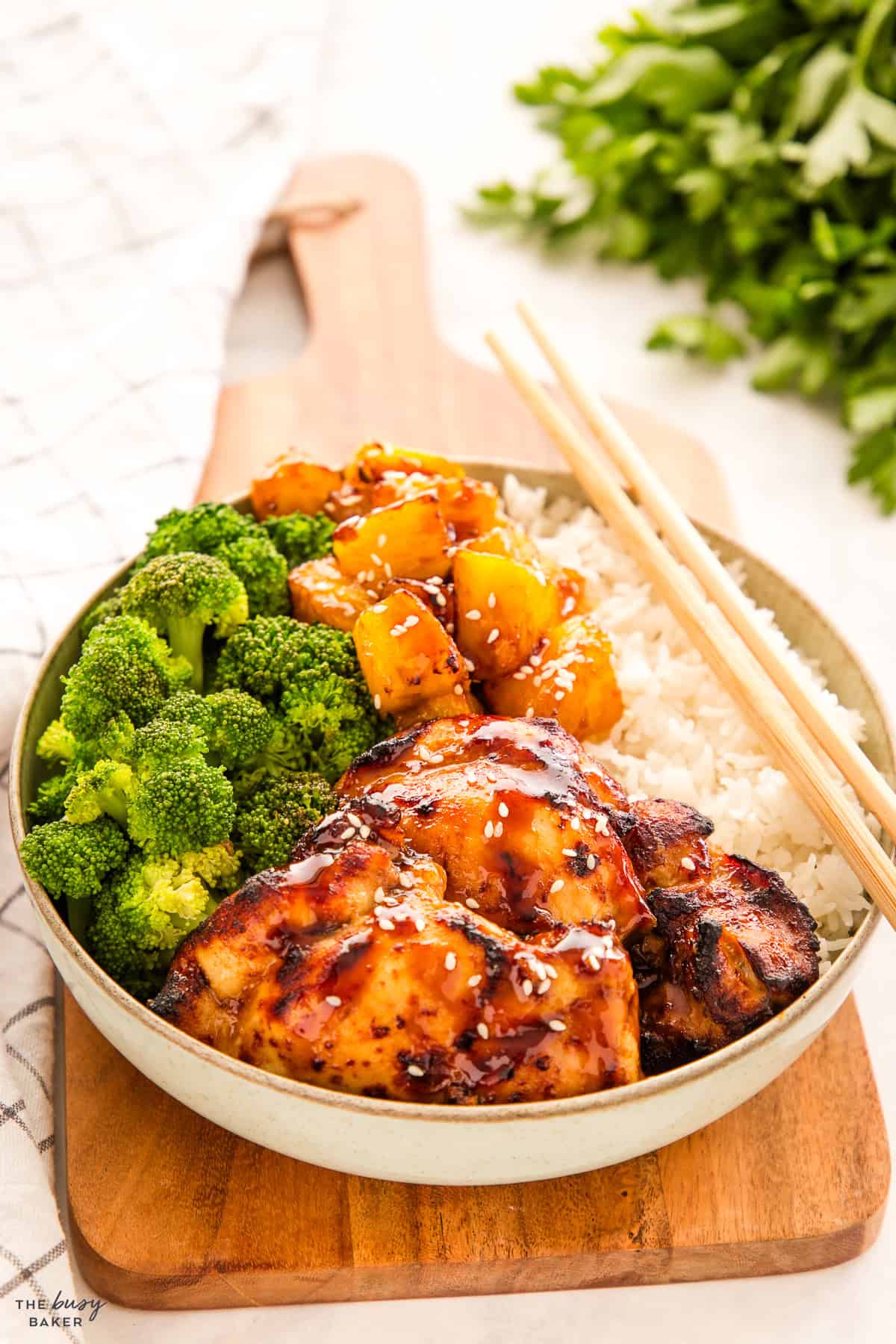 teriyaki chicken bowl