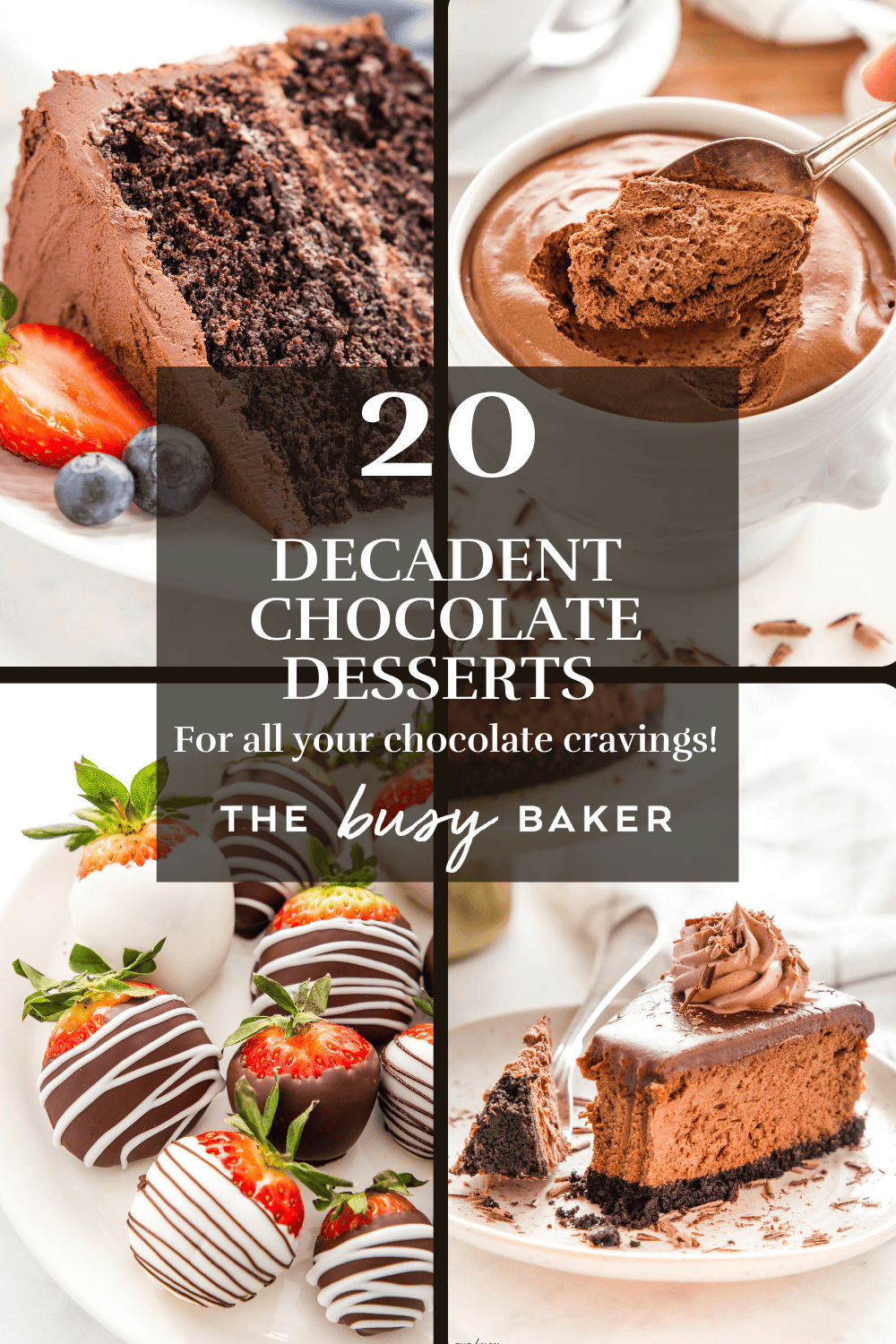 20 decadent chocolate dessert recipes