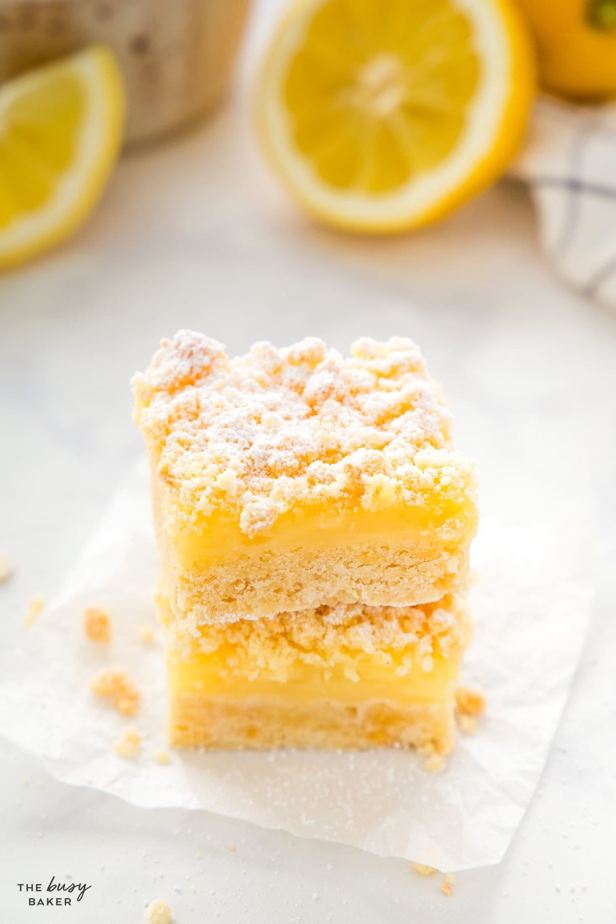 lemon crumb bars recipe