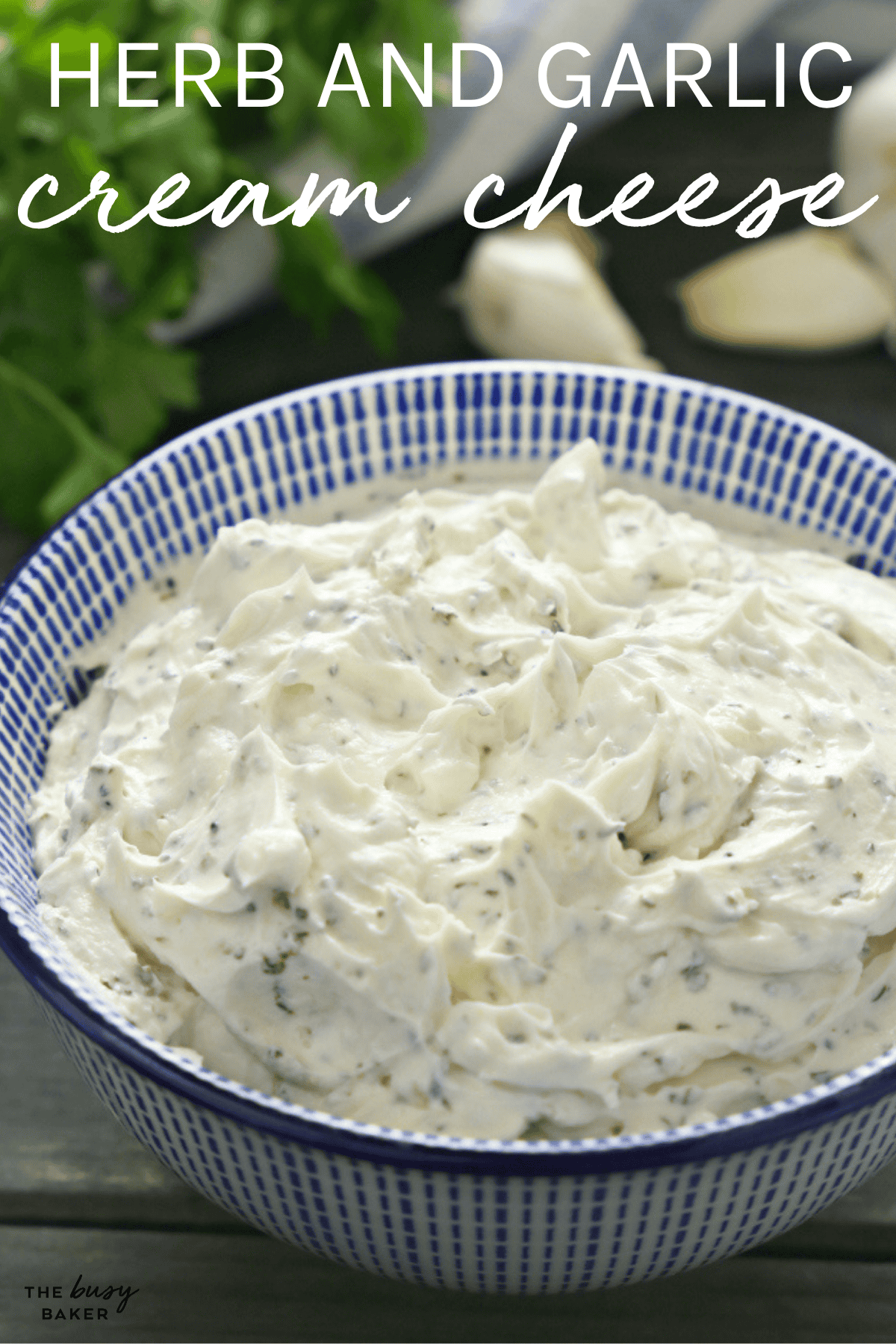 garlic and herb cream cheese 5 ingredients recipe