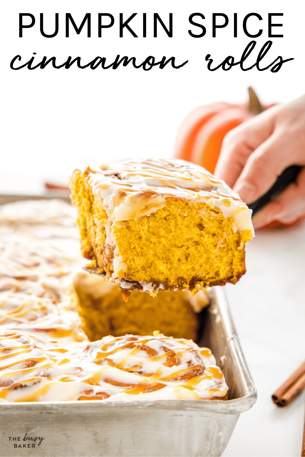 Pumpkin Spice Cinnamon Roll Recipe